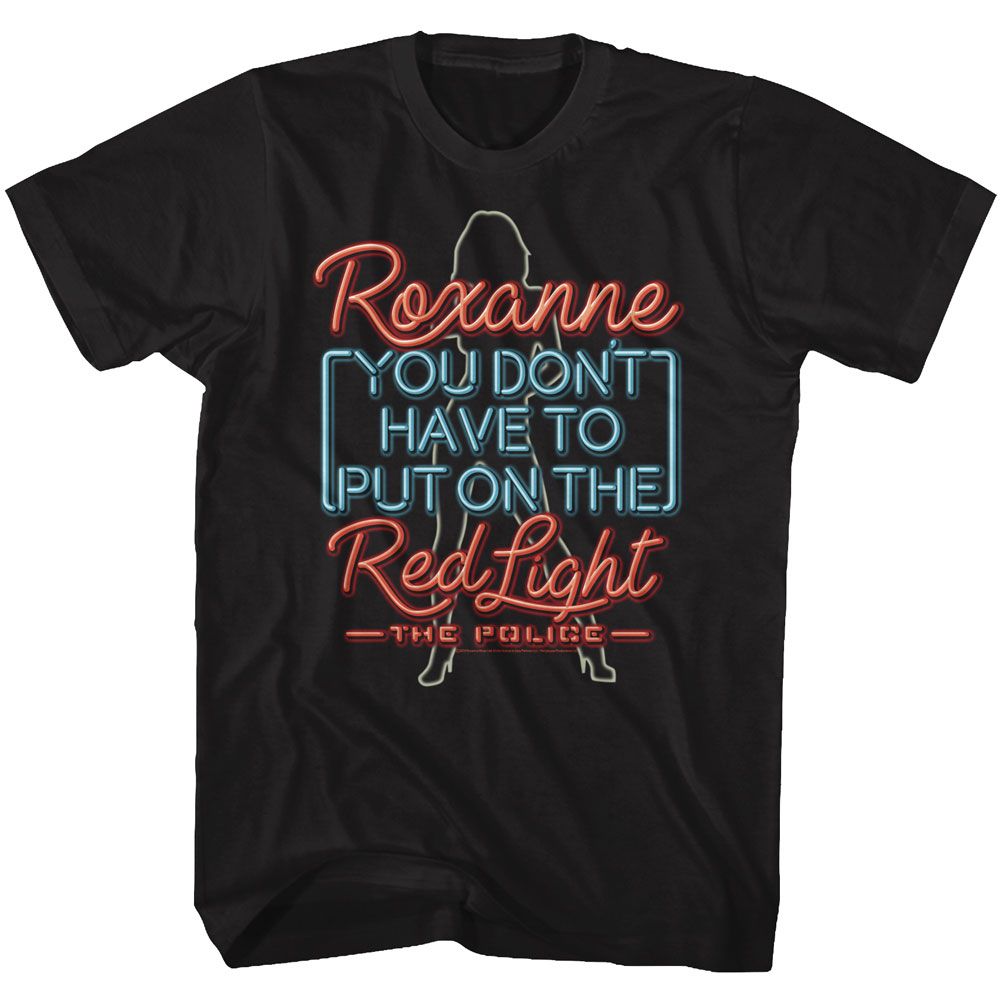 The Police - Neon Roxanne - Short Sleeve - Adult - T-Shirt