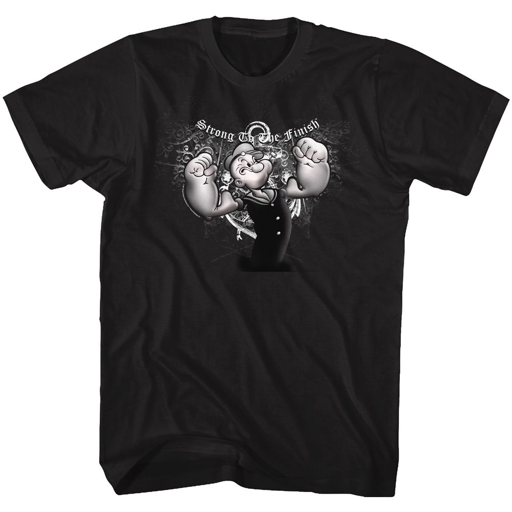 Popeye - Strong To The Finish - Short Sleeve - Adult - T-Shirt