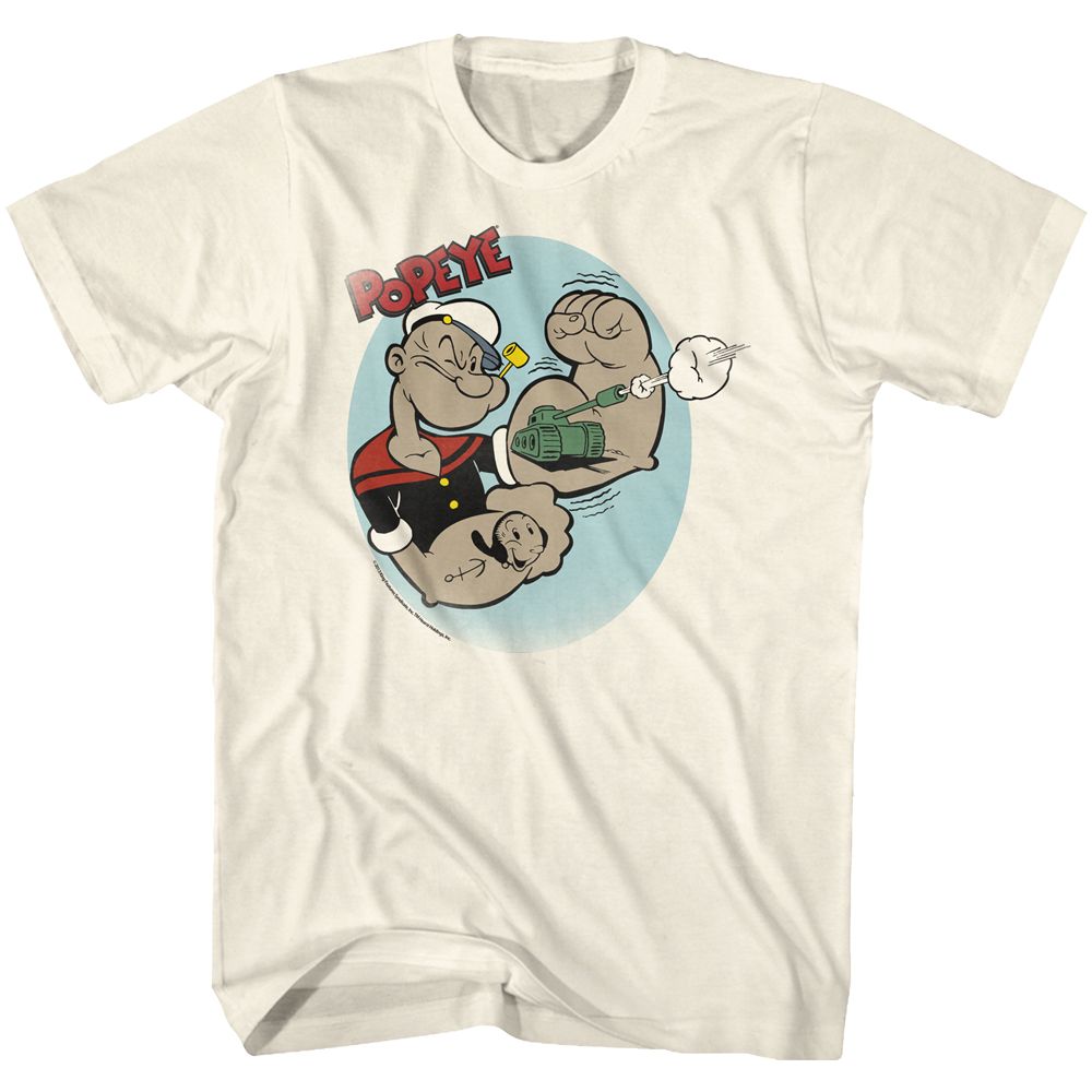 Popeye - Tattoos - Short Sleeve - Adult - T-Shirt