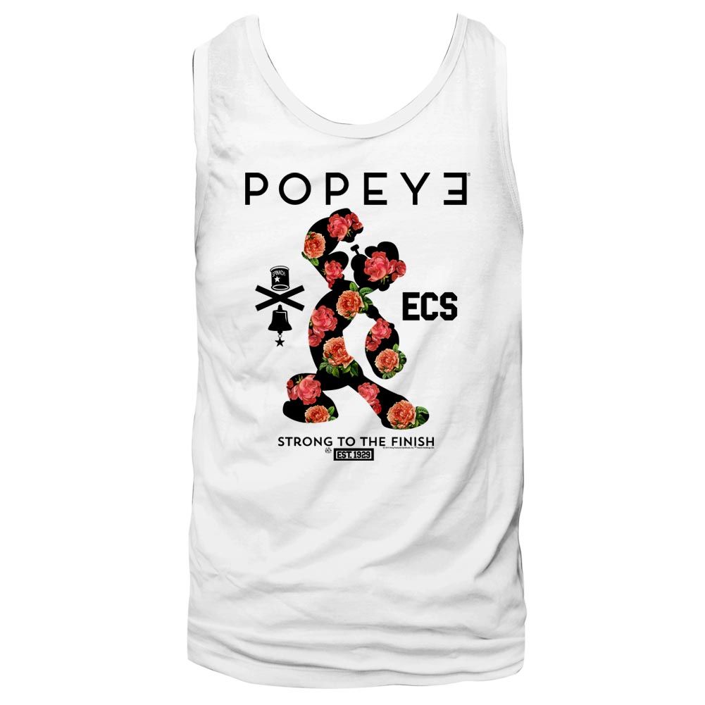 Popeye - Flowerman - Sleeveless - Adult - Tank Top