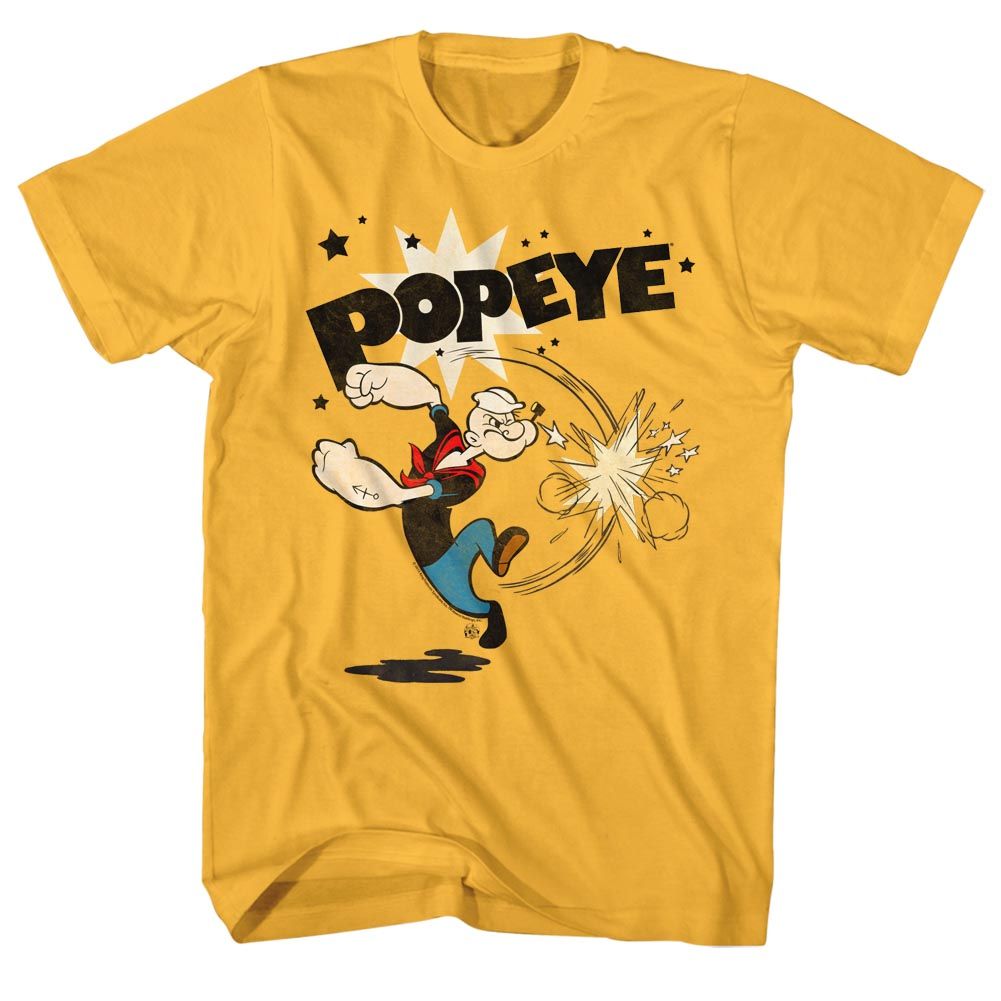 Popeye - Punch - Short Sleeve - Adult - T-Shirt