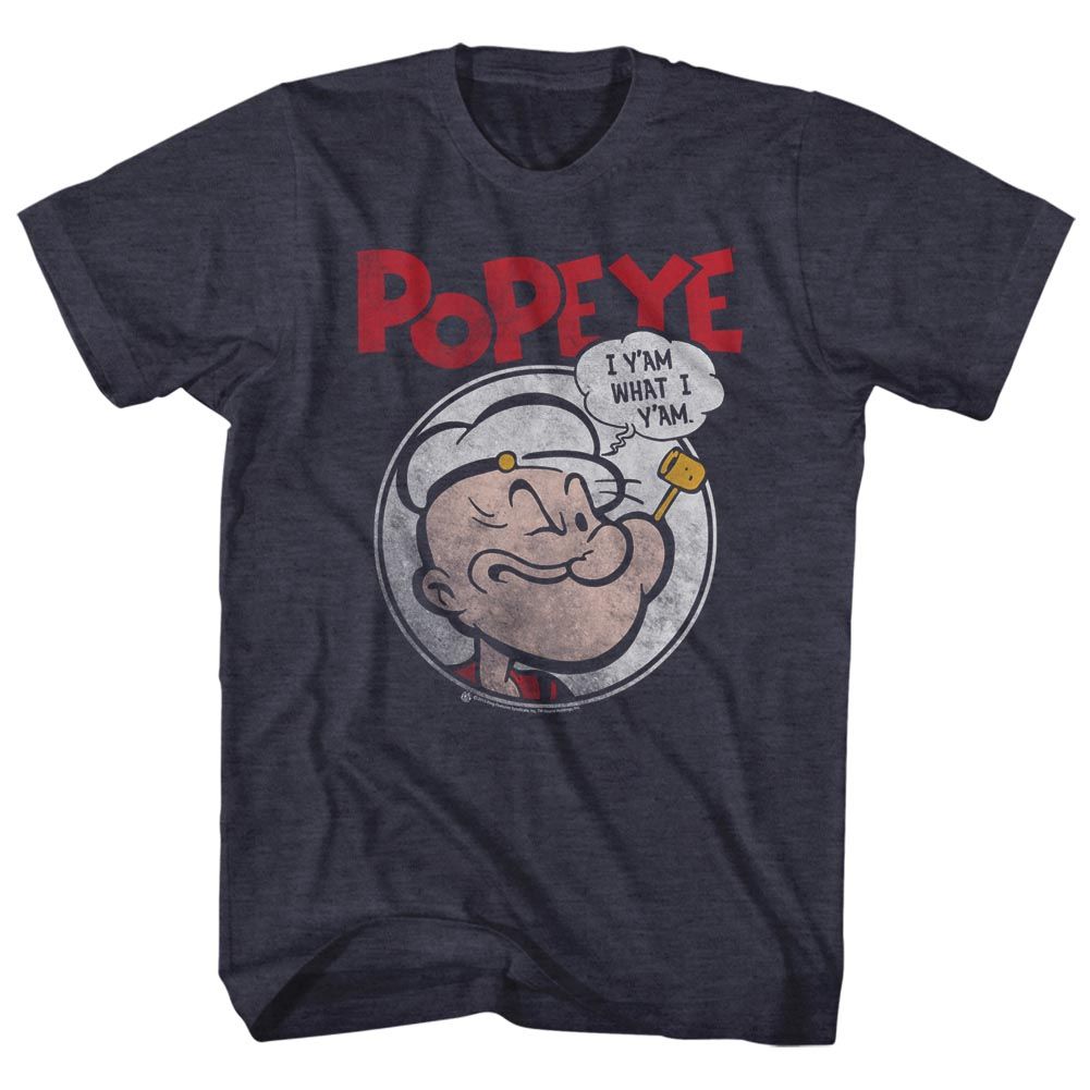 Popeye - Yam - Short Sleeve - Heather - Adult - T-Shirt