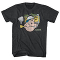 Popeye - Spinach - Short Sleeve - Heather - Adult - T-Shirt