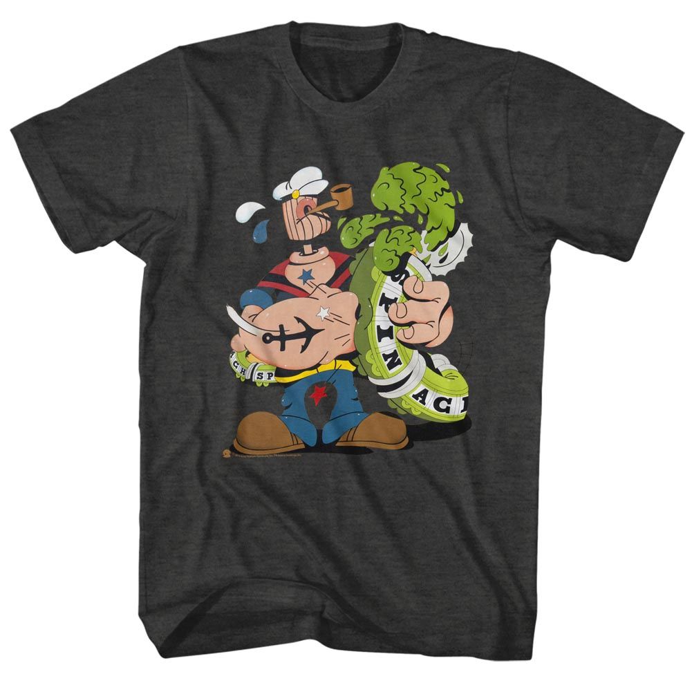 Popeye - Woodhead - Short Sleeve - Heather - Adult - T-Shirt