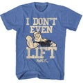 Popeye - No Liftin - Short Sleeve - Heather - Adult - T-Shirt