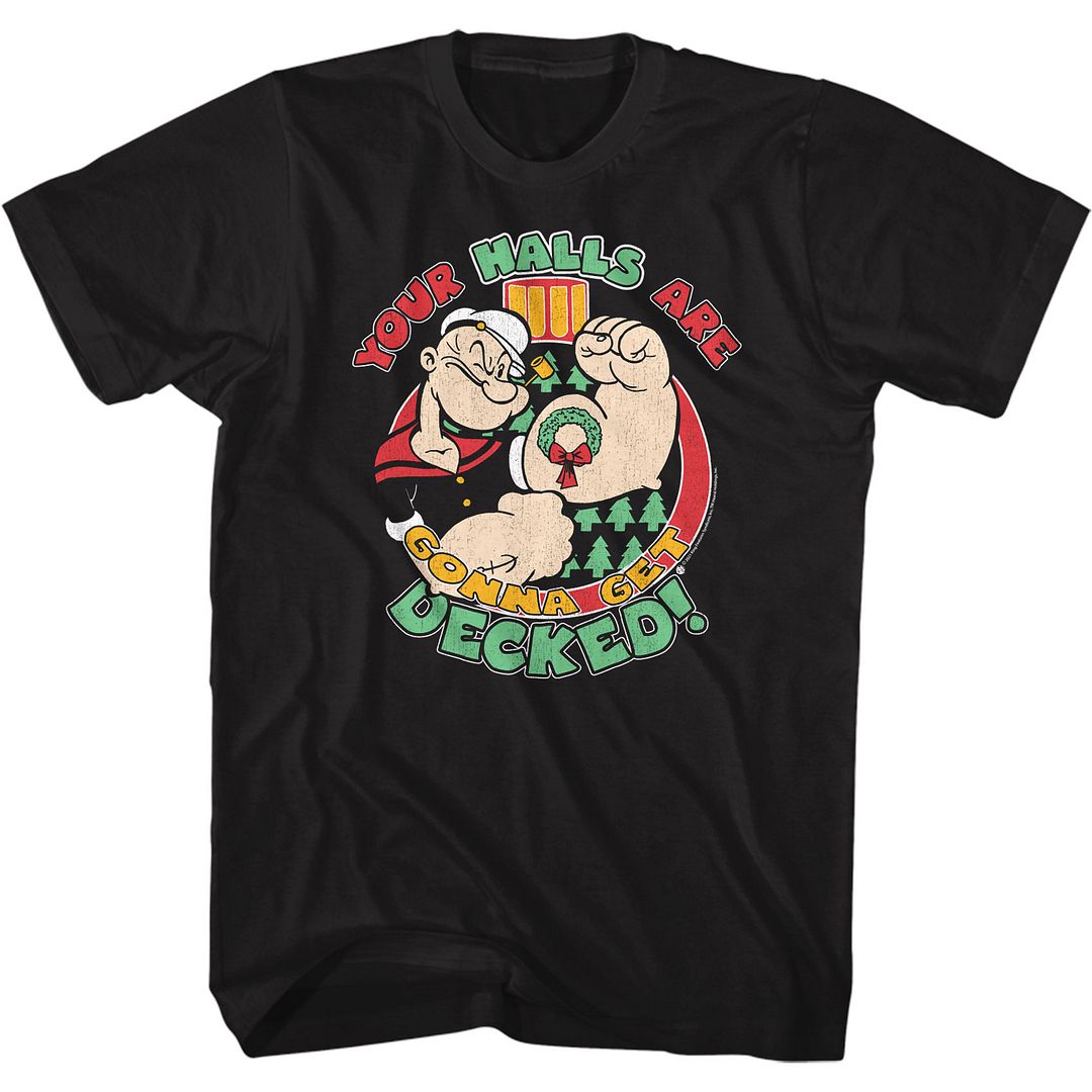 Popeye - Your Gonna Get Decked - Short Sleeve - Adult - T-Shirt
