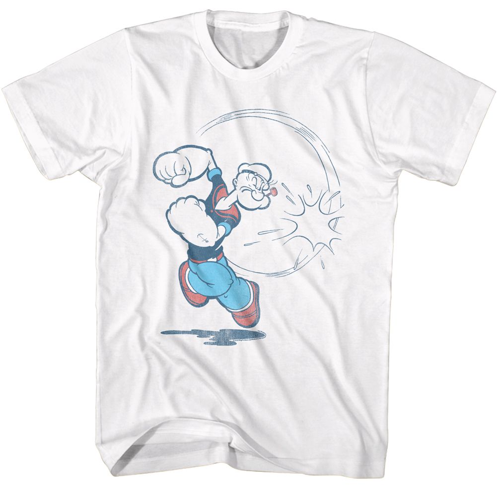 Popeye - Vintage - Short Sleeve - Adult - T-Shirt