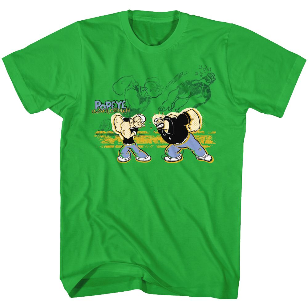 Popeye - Punch 2 - Short Sleeve - Adult - T-Shirt
