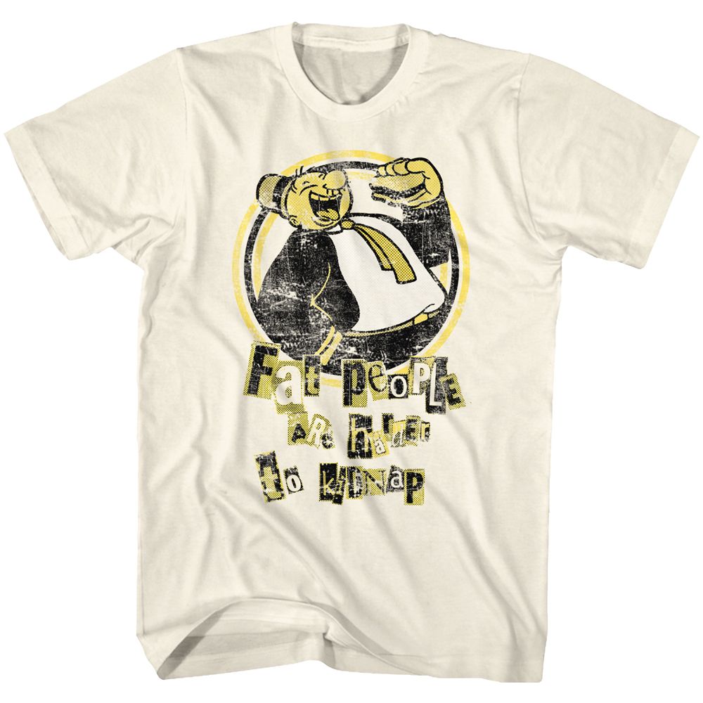 Popeye - Hard To Kidnap - Short Sleeve - Adult - T-Shirt