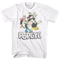 Popeye - Pop Group - Short Sleeve - Adult - T-Shirt