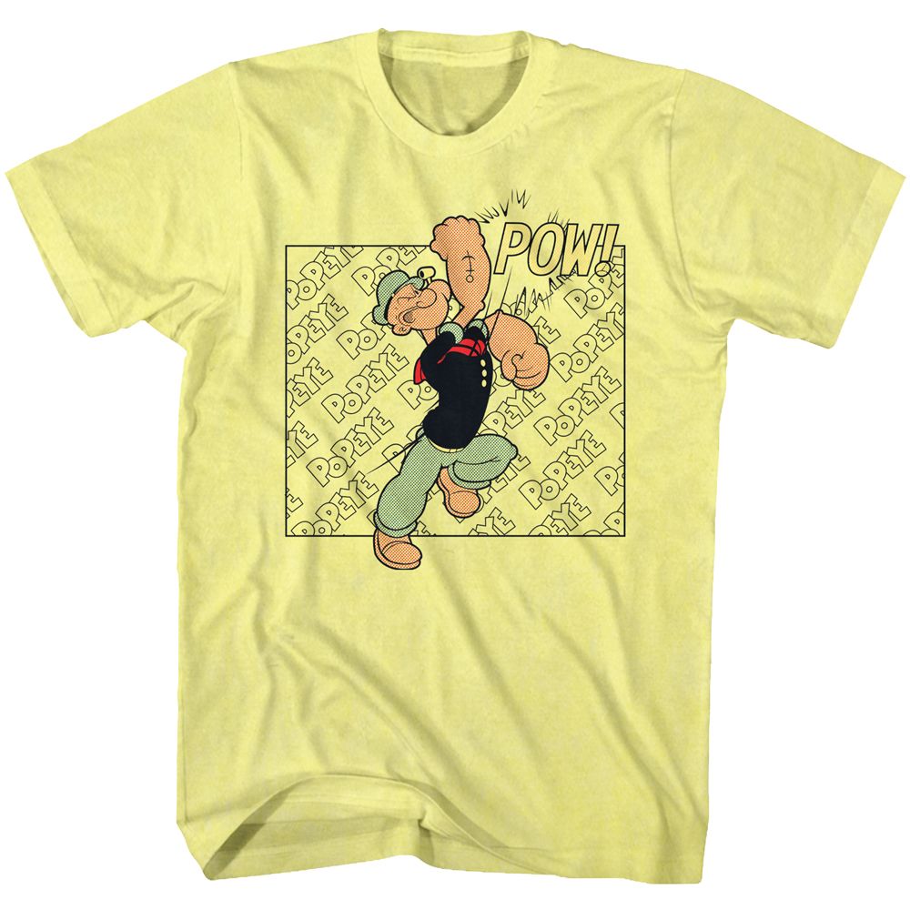 Popeye - Poppow - Short Sleeve - Heather - Adult - T-Shirt