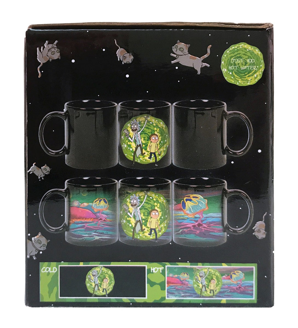 Rick And Morty Portal Heat Reactive Coffee Mug