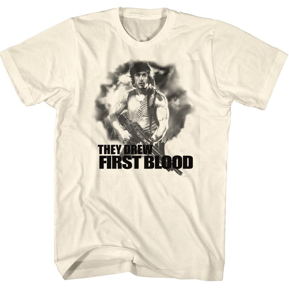Rambo - First Blood - Short Sleeve - Adult - T-Shirt