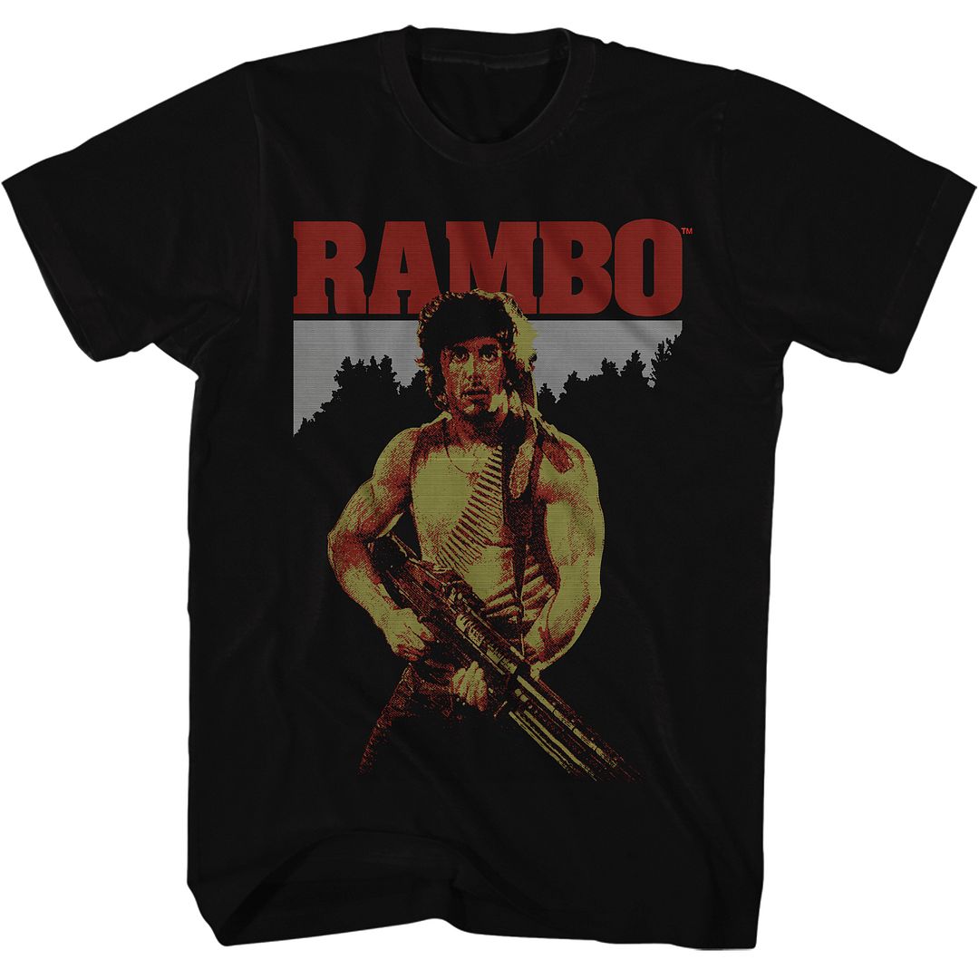 Rambo - Real - Short Sleeve - Adult - T-Shirt