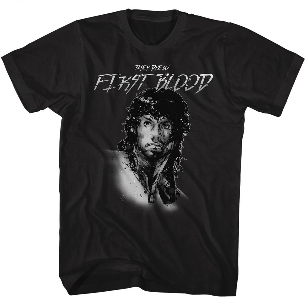 Rambo - Feels Like The First Time - Short Sleeve - Adult - T-Shirt