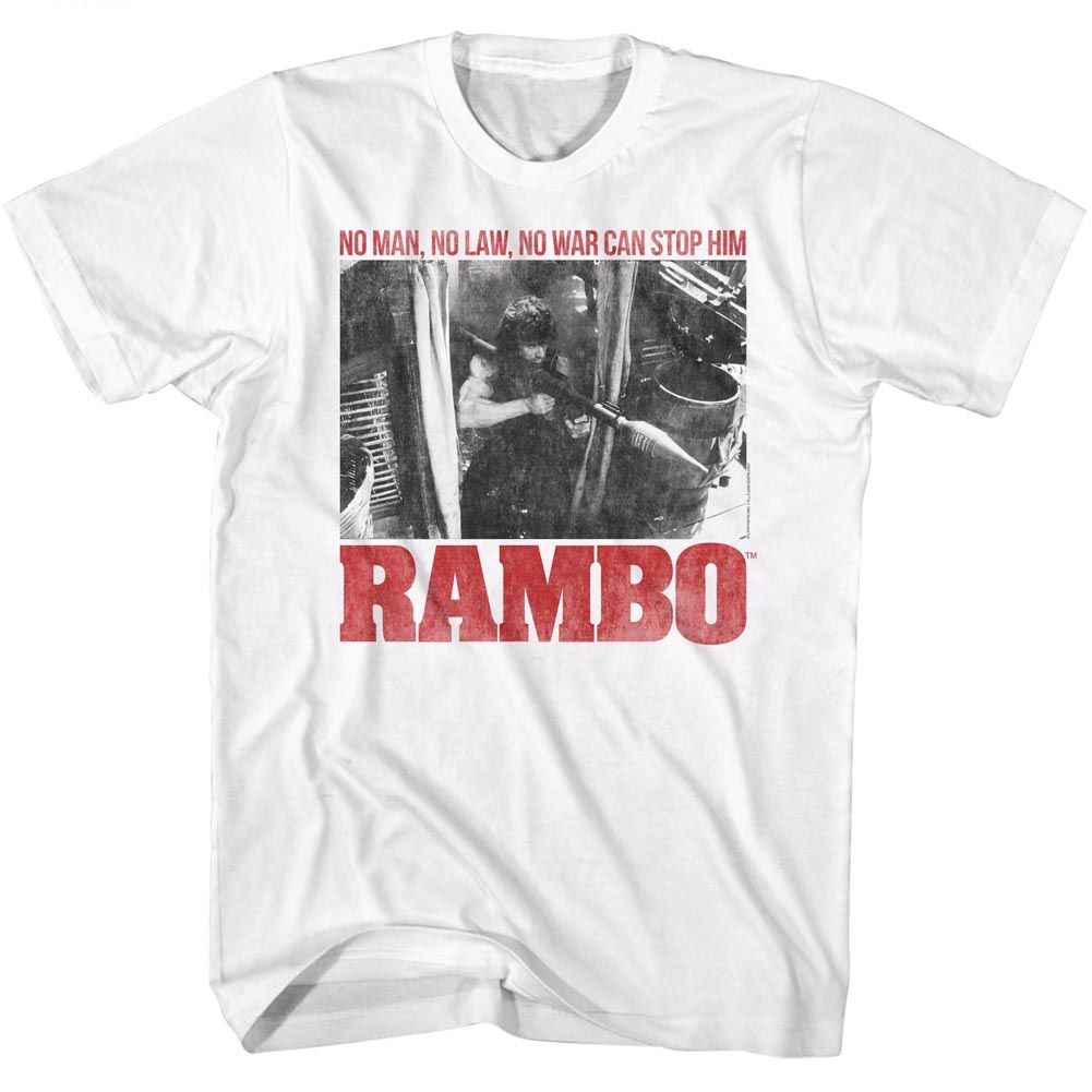 Rambo - No One - Short Sleeve - Adult - T-Shirt