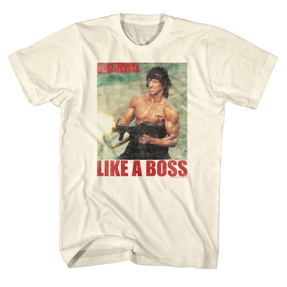 Rambo - Boss - Short Sleeve - Adult - T-Shirt