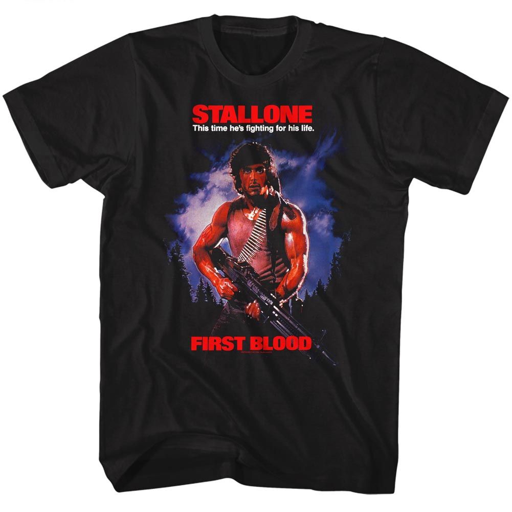 Rambo - First Blood 2 - Short Sleeve - Adult - T-Shirt