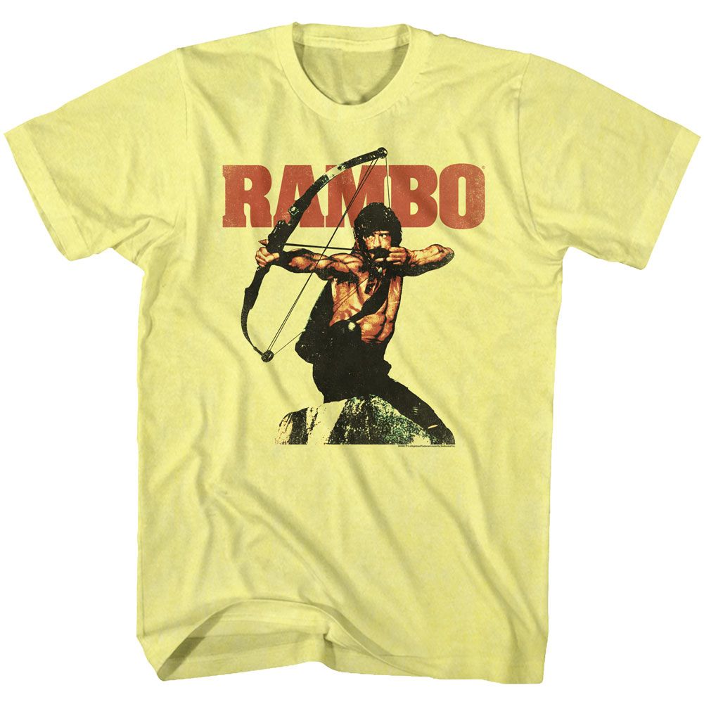 Rambo - Rambow - Short Sleeve - Heather - Adult - T-Shirt