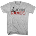 Rambo - Jonbo - Short Sleeve - Heather - Adult - T-Shirt