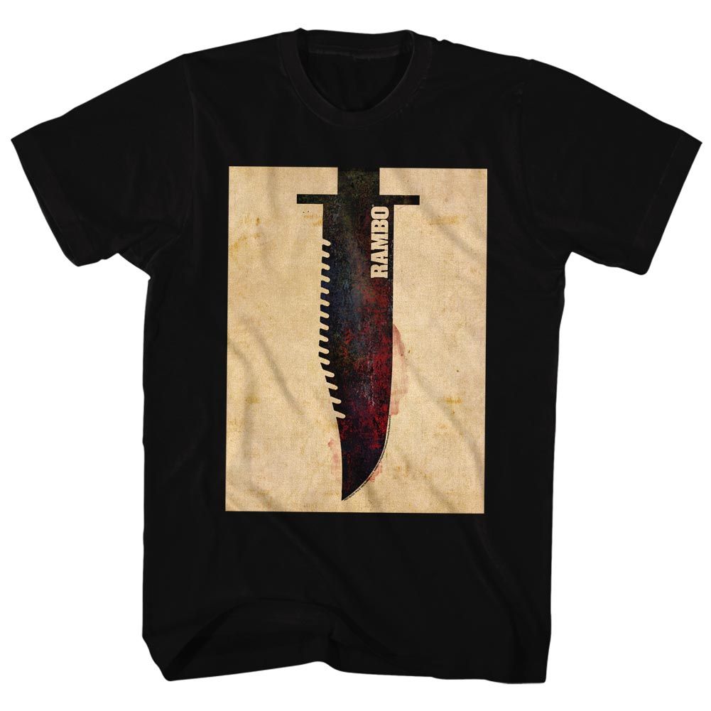 Rambo - Knife - Short Sleeve - Adult - T-Shirt