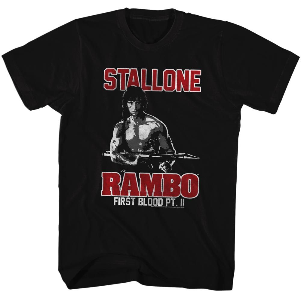 Rambo - Stallone - Short Sleeve - Adult - T-Shirt