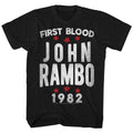 Rambo - Stars - Short Sleeve - Adult - T-Shirt