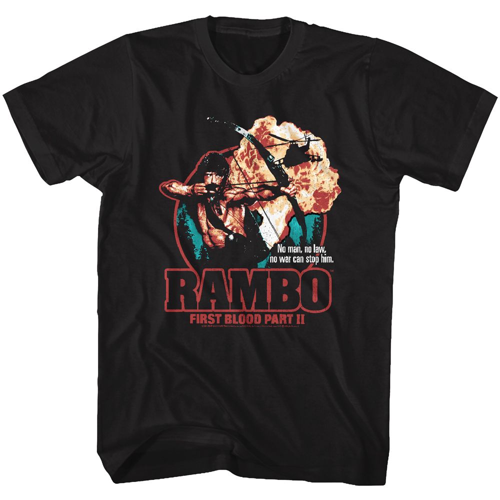 Rambo - 1St Blood Part II - Short Sleeve - Adult - T-Shirt