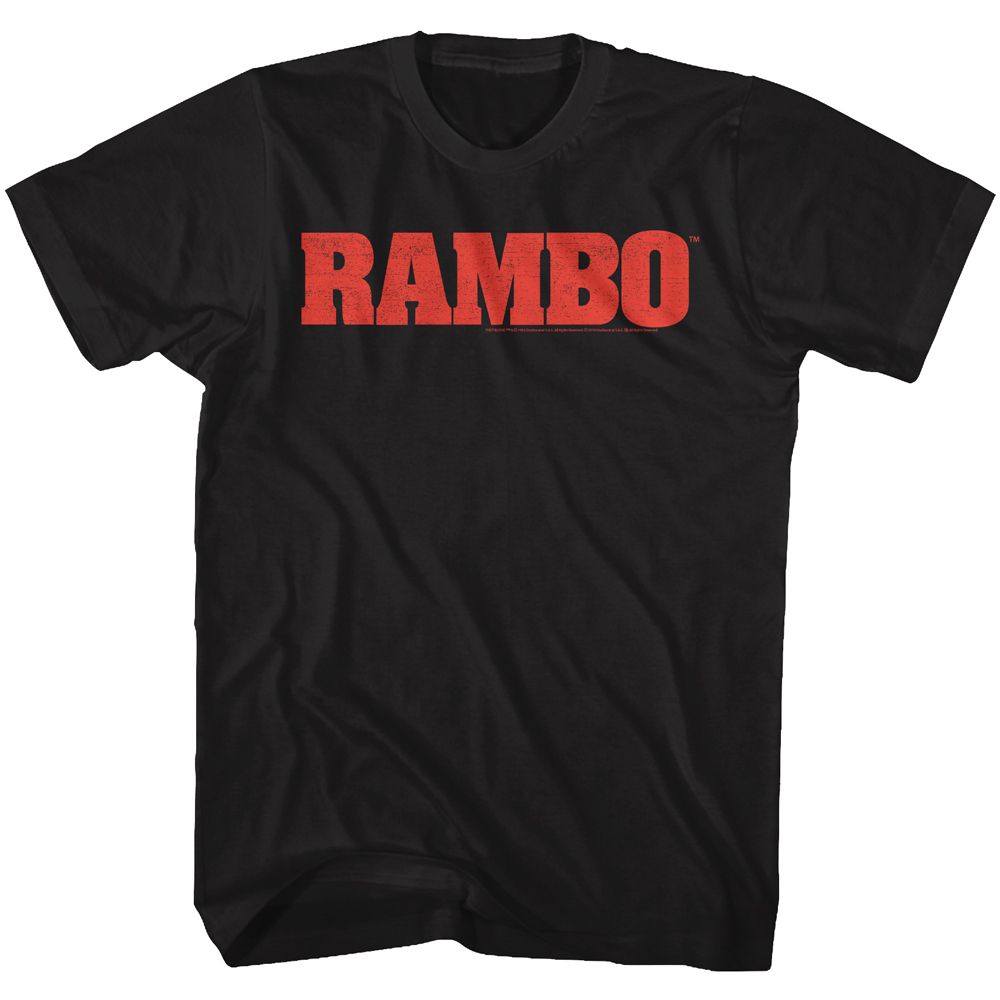 Rambo - Logo - Short Sleeve - Adult - T-Shirt