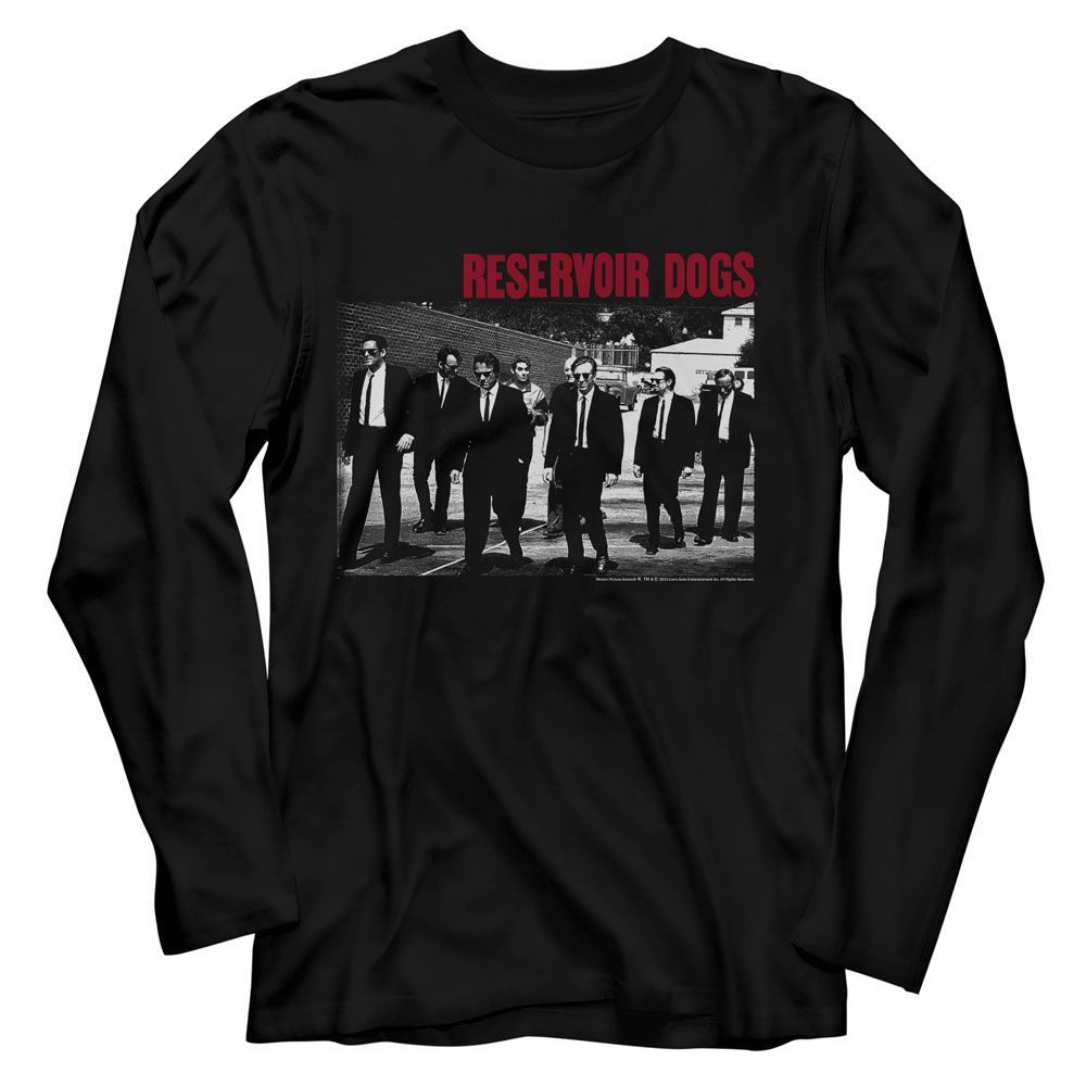 Reservoir Dogs - Reservoir Dogs Groupshot - Black Long Sleeve Adult T-Shirt