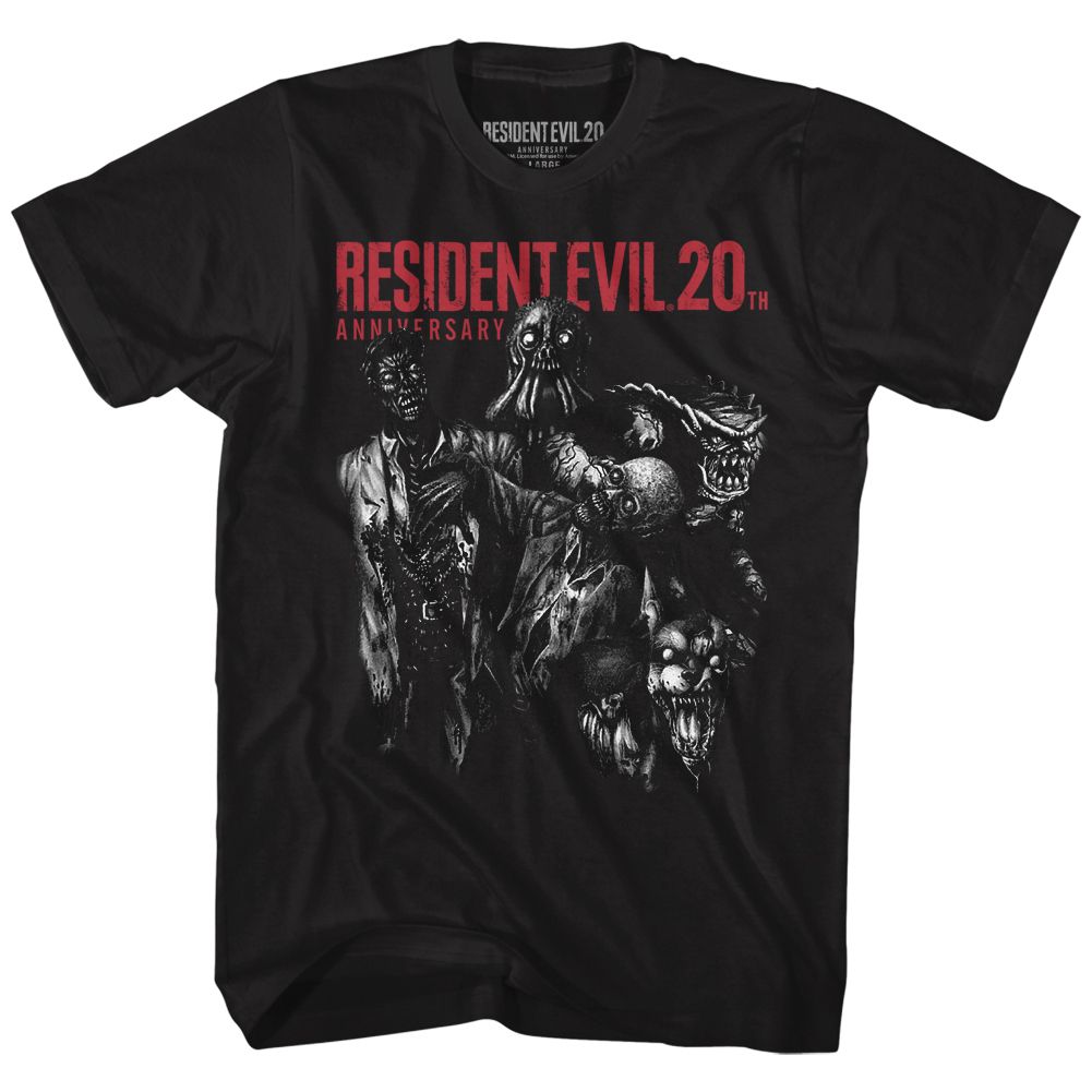 Resident Evil - Monsters - Short Sleeve - Adult - T-Shirt