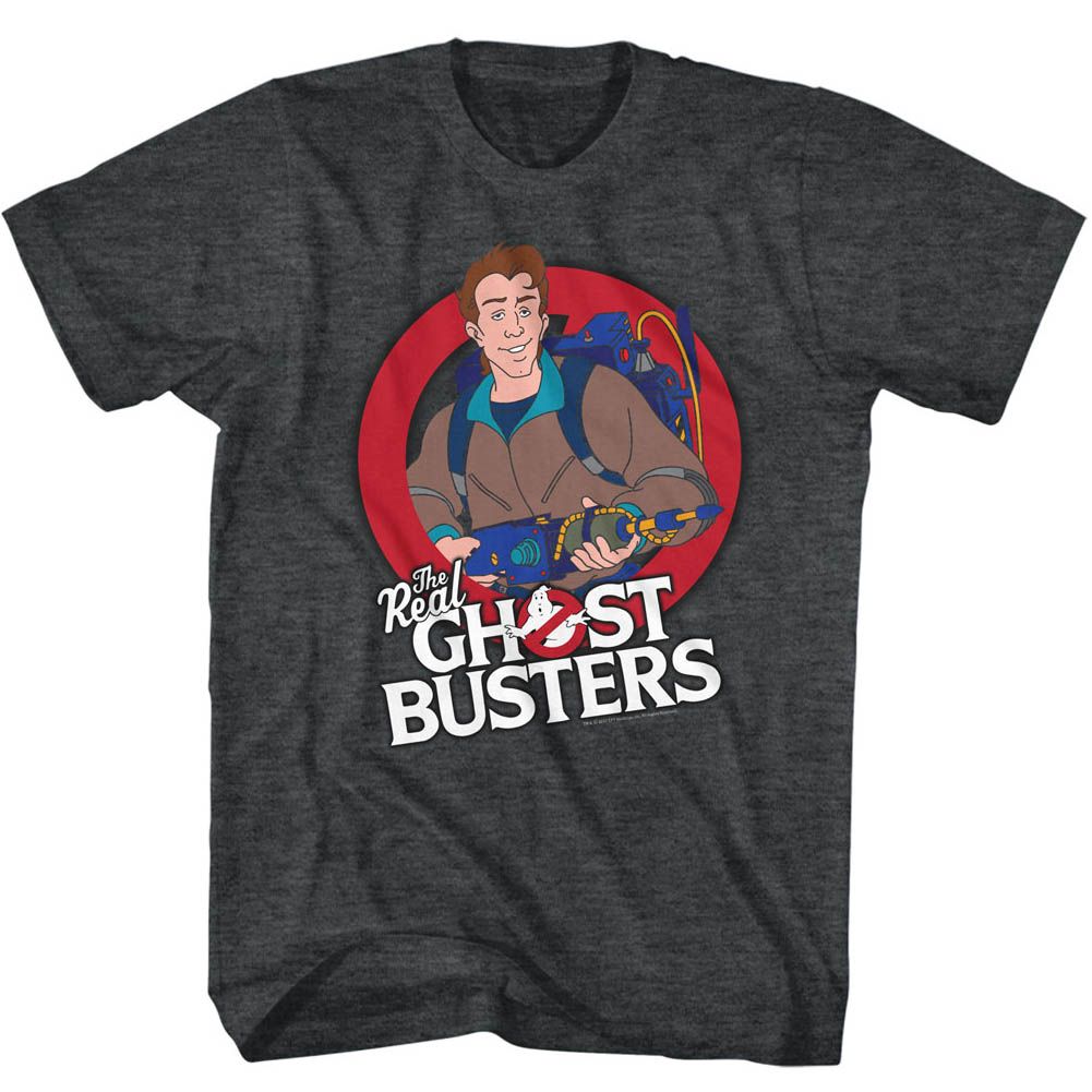 The Real Ghostbusters - Venkman - Short Sleeve - Heather - Adult - T-Shirt