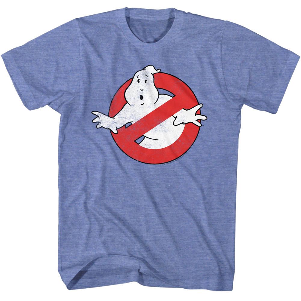 The Real Ghostbusters - Logo - Short Sleeve - Heather - Adult - T-Shirt