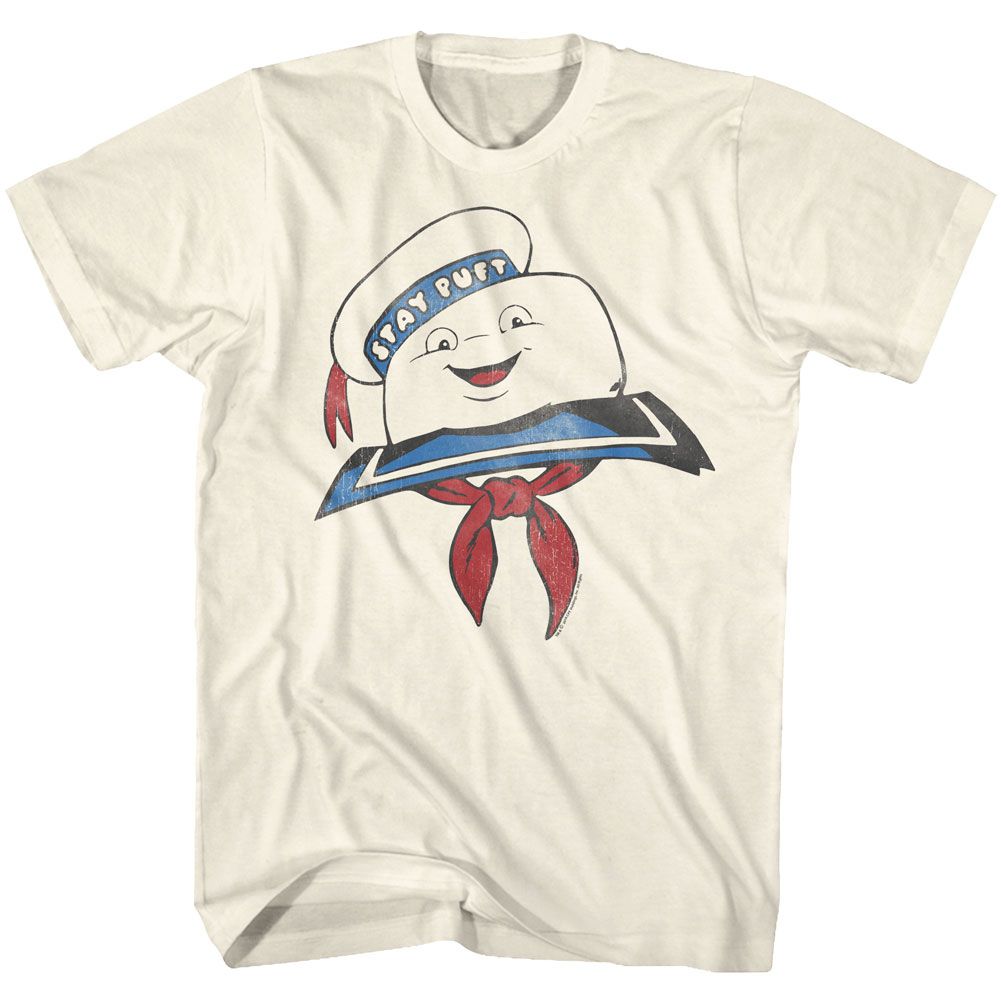 The Real Ghostbusters - Stay Puft Head - Short Sleeve - Adult - T-Shirt
