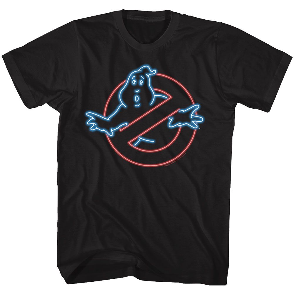 The Real Ghostbusters - Neon Ghost - Short Sleeve - Adult - T-Shirt