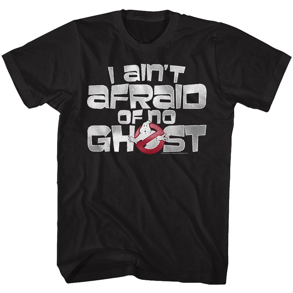 The Real Ghostbusters - Aint Afraid 2 - Short Sleeve - Adult - T-Shirt
