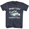 The Real Ghostbusters - Who You Gonna Call - Short Sleeve - Heather - Adult - T-Shirt