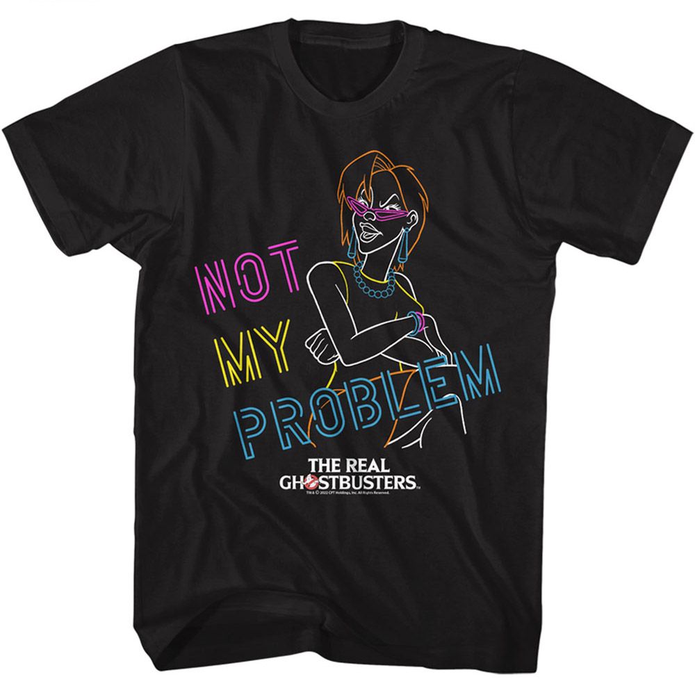 The Real Ghostbusters - Not My Problem - Short Sleeve - Adult - T-Shirt