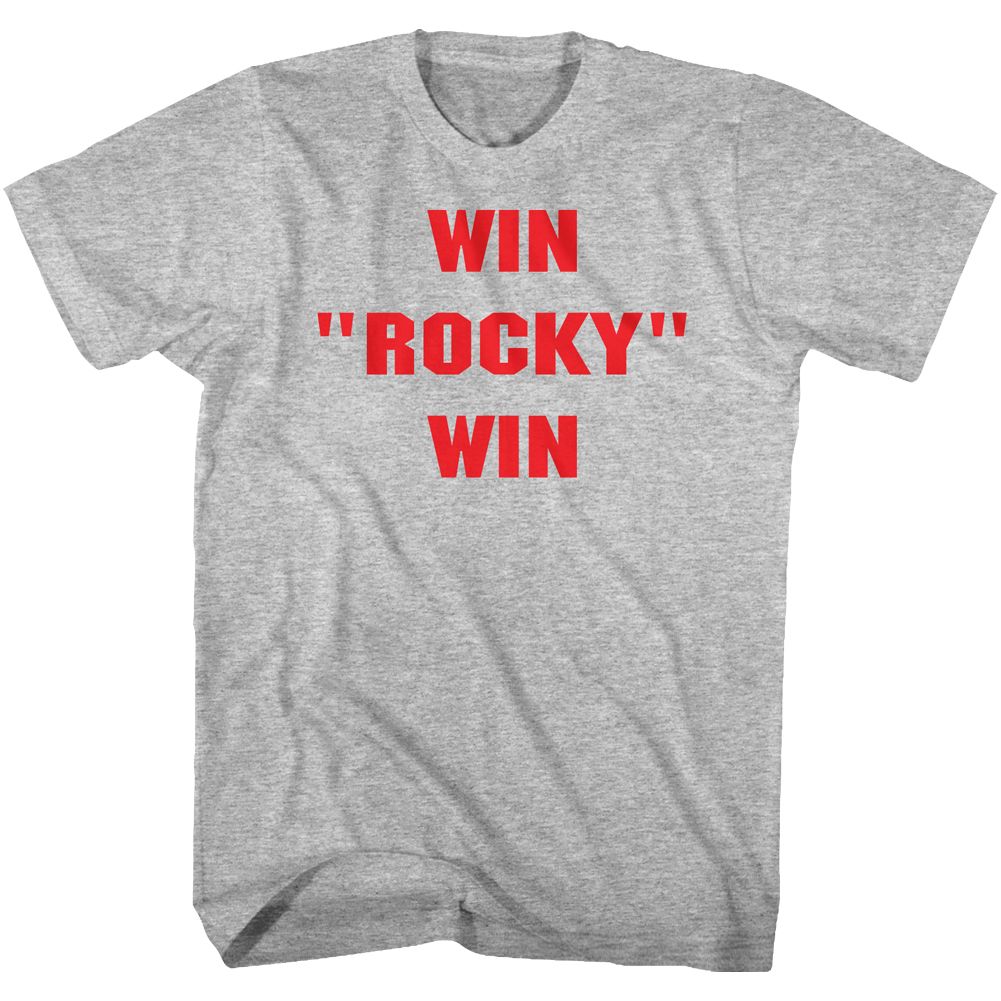 Rocky - Win - Short Sleeve - Heather - Adult - T-Shirt