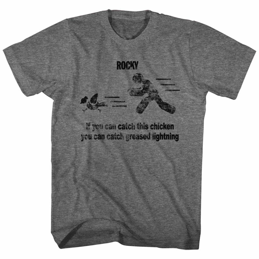 Rocky - Catch This - Short Sleeve - Heather - Adult - T-Shirt