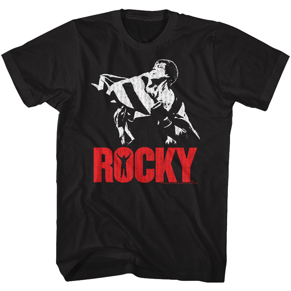 Rocky - Flag - Short Sleeve - Adult - T-Shirt