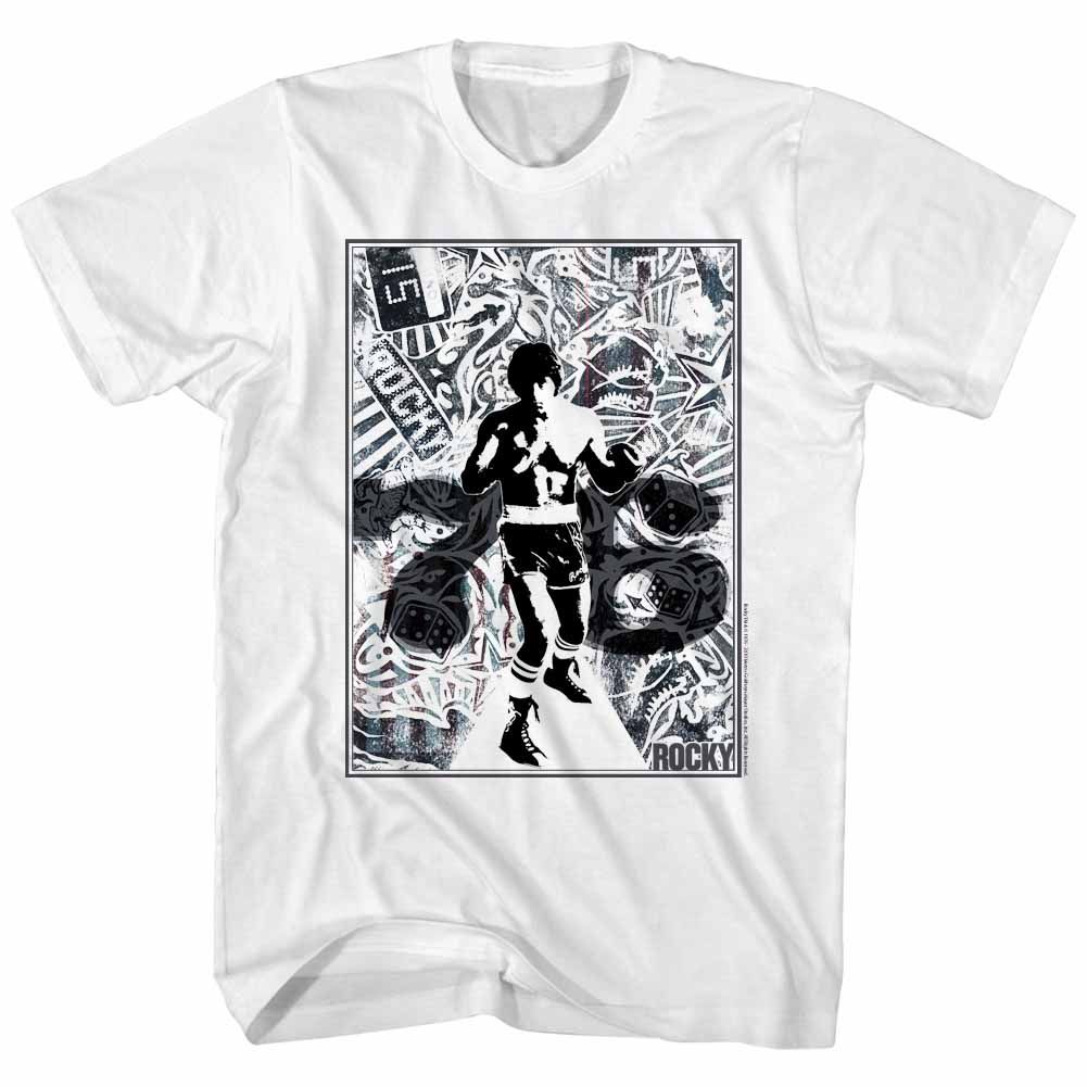 Rocky - 76 Collage - Short Sleeve - Adult - T-Shirt