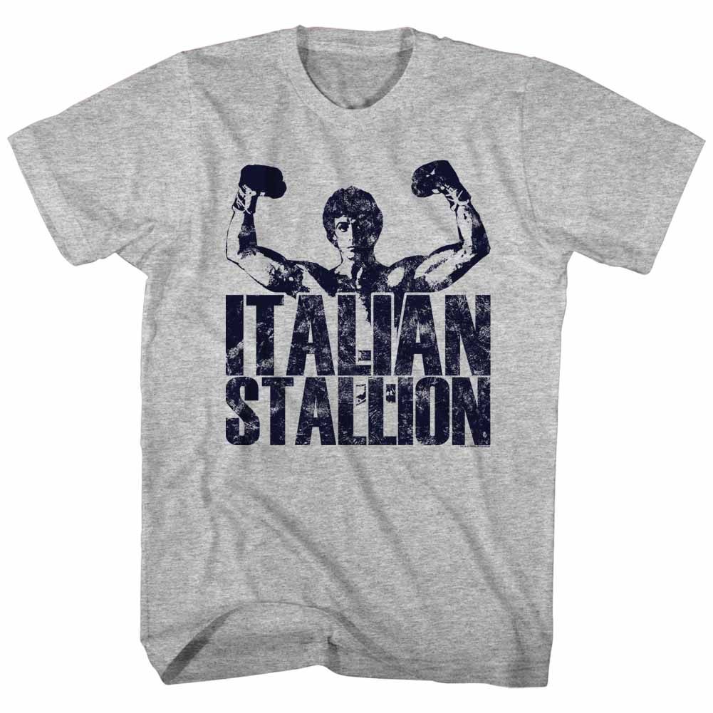 Rocky - Classic Stallion - Short Sleeve - Heather - Adult - T-Shirt