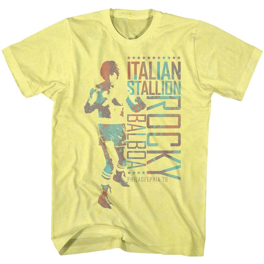 Rocky - Italy Man - Short Sleeve - Heather - Adult - T-Shirt