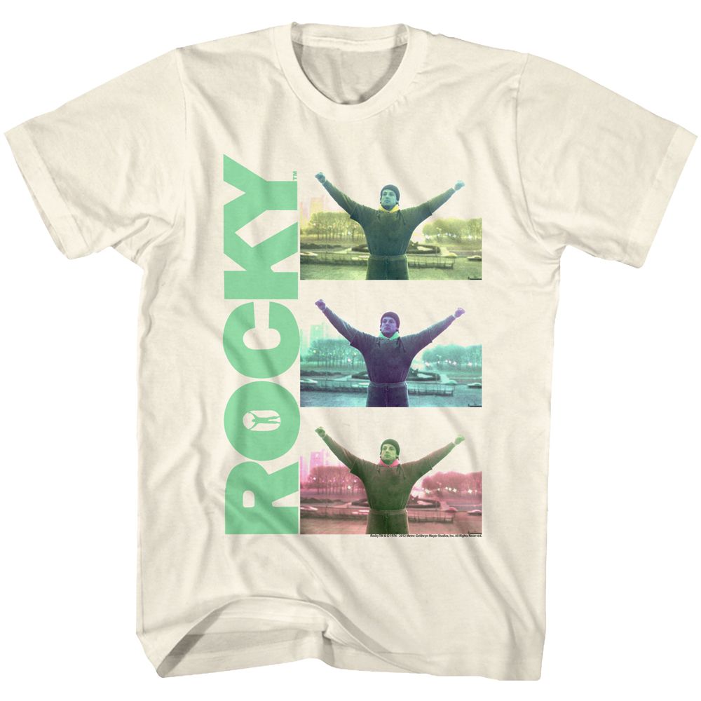 Rocky - Triple Victory - Short Sleeve - Adult - T-Shirt
