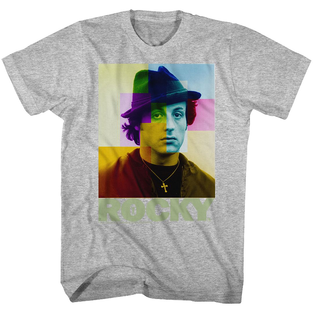 Rocky - Colorful Rocks - Short Sleeve - Heather - Adult - T-Shirt
