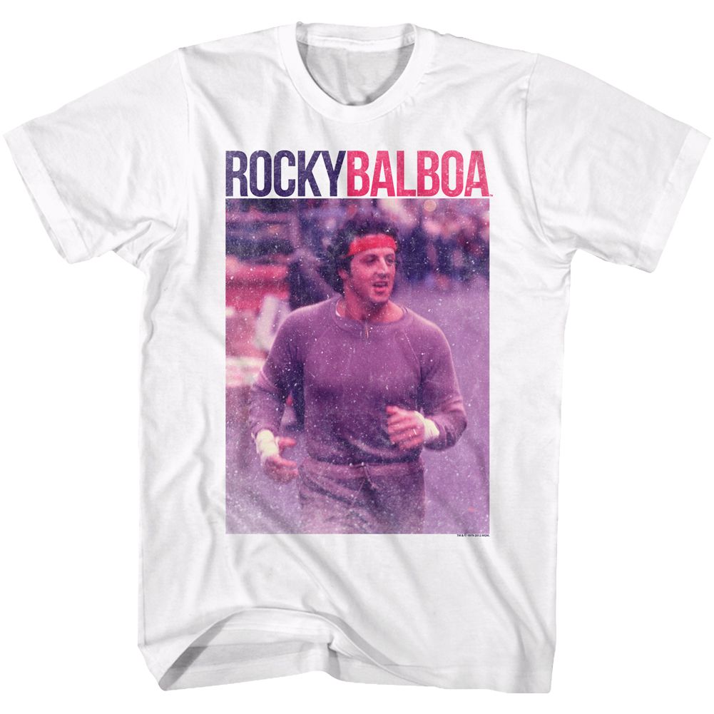 Rocky - Pic With Name - Short Sleeve - Adult - T-Shirt