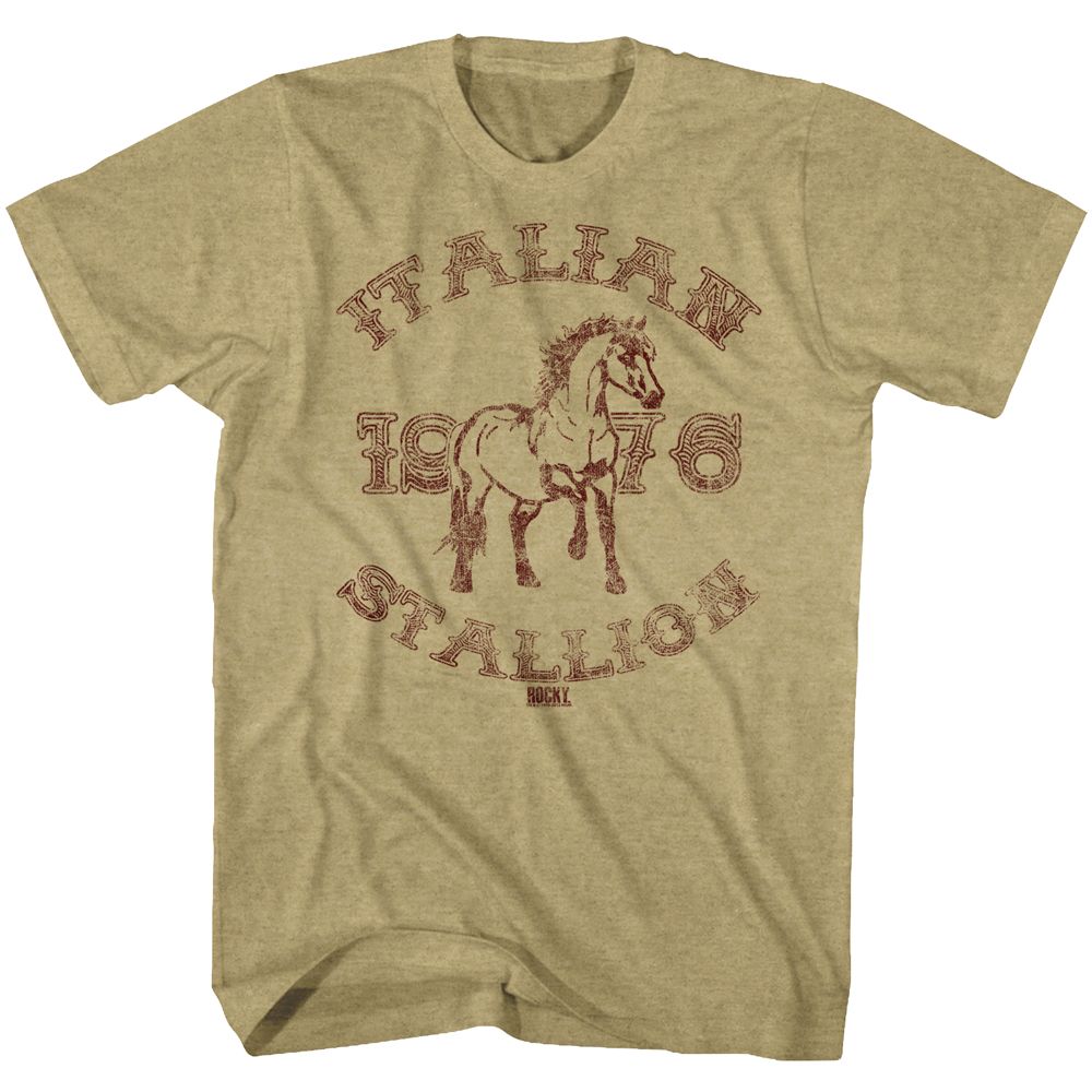 Rocky - 1967 Stallion - Short Sleeve - Heather - Adult - T-Shirt
