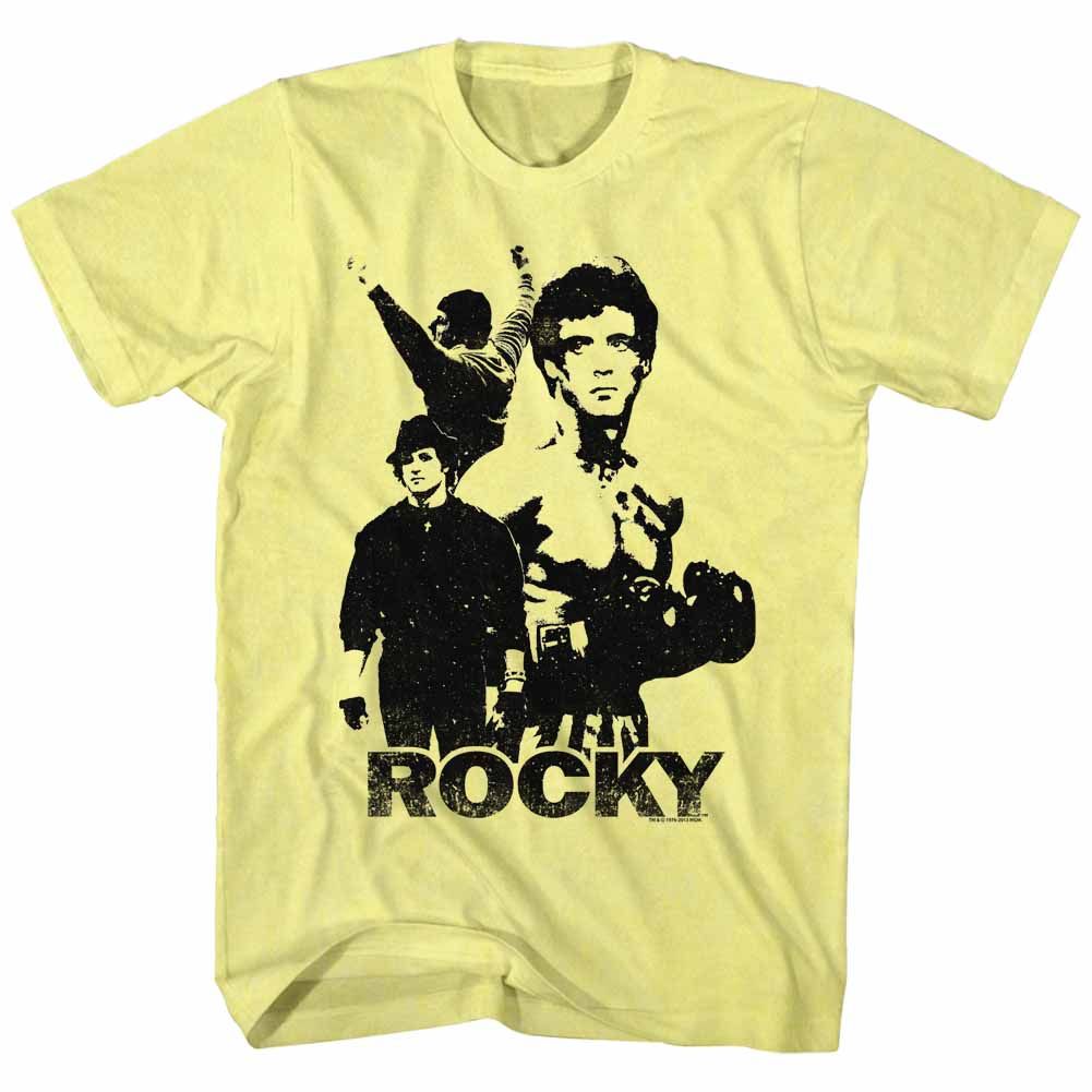 Rocky - 3 Stallions - Short Sleeve - Heather - Adult - T-Shirt