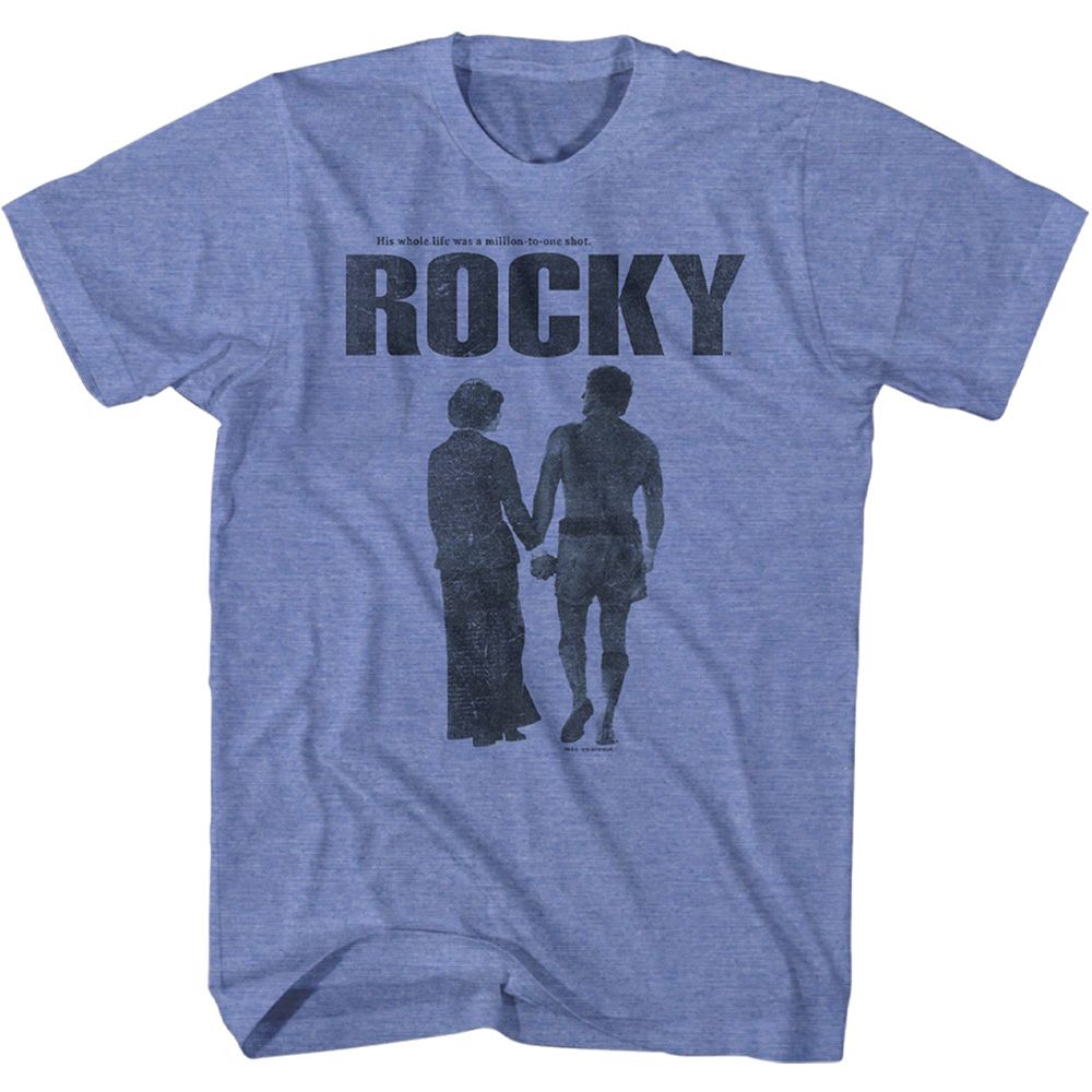 Rocky - Poster - Short Sleeve - Heather - Adult - T-Shirt